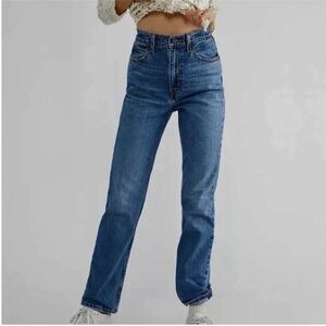 Levis Premium NEW Levis 70s high rise slim straight jeans dark indigo wash SZ 27